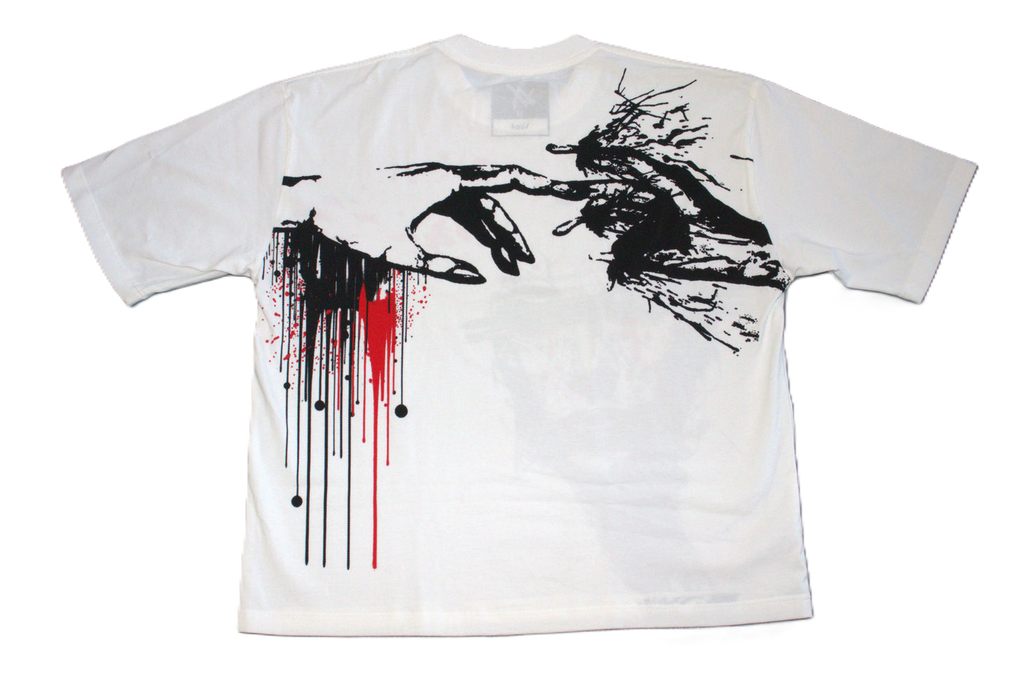 "4RT" Drop Shoulder Tee White